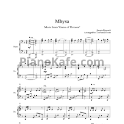 Ноты Ramin Djawadi - Mhysa - предпросмотр