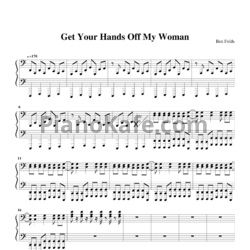 Ноты Ben Folds - Get your hands off my woman - предпросмотр