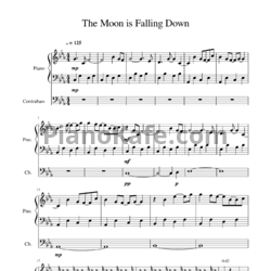 Ноты Crywolf feat. Charity Lane - The moon is falling down - предпросмотр