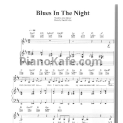 Ноты Katie Melua - Blues in the night - предпросмотр