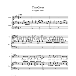 Ноты Chappell Roan - The giver - предпросмотр
