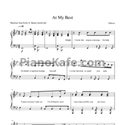 Ноты Machine Gun Kelly feat. Hailee Steinfeld - At my best - предпросмотр
