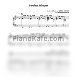 Sheets George Michael - Careless Whisper - preview