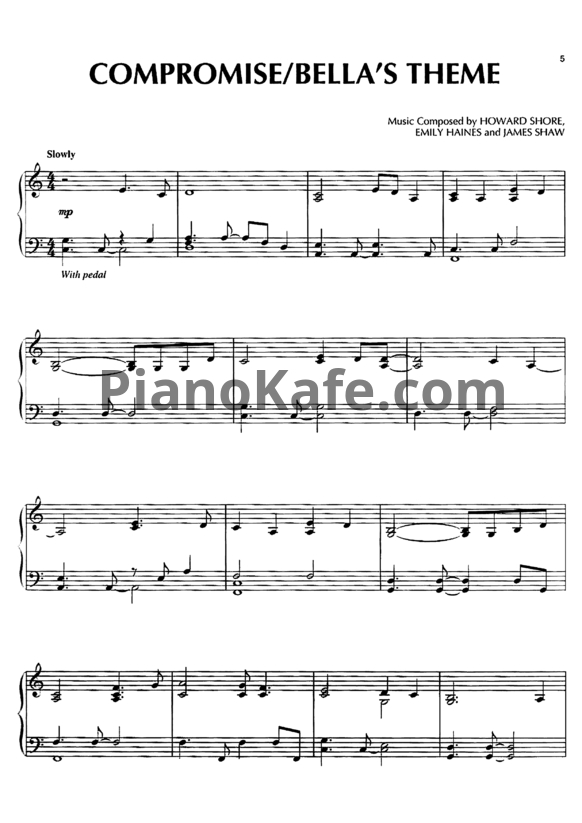 Ноты Howard Shore - The Twilight Saga: Eclipse (Songbook)
