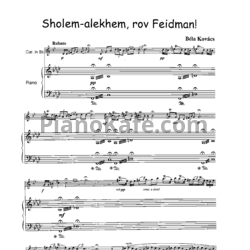 Sheets Bela Kovacs - Sholem-aleihem, rov Feidman! - preview