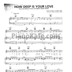 Sheets Bee Gees - How deep is your love (Версия 3) - preview