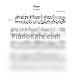 Ноты Lian Ray - Rose (Piano cover) - предпросмотр