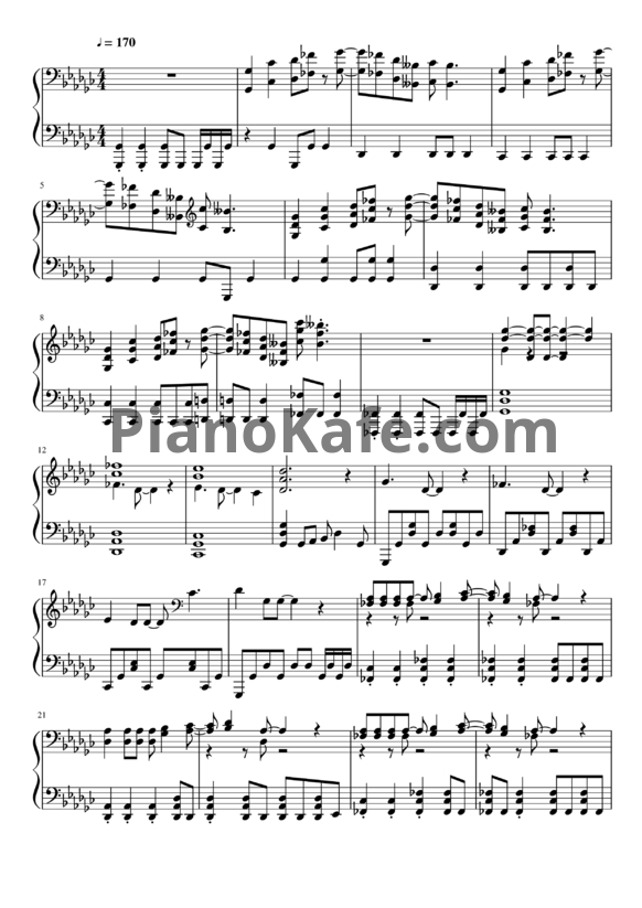 Ноты Yugo Kanno - Great days theme
