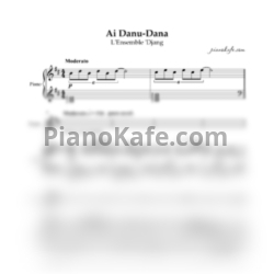 Sheets L'Ensemble 'Djang' - Ai Danu-Dana - preview