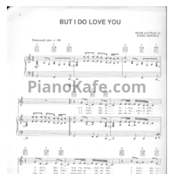 Ноты LeAnn Rimes - But I do love you - предпросмотр
