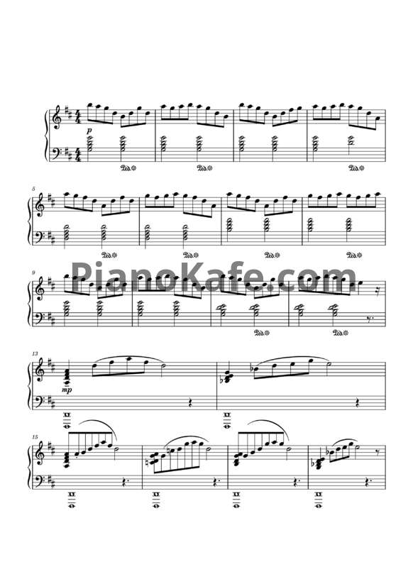 Ноты Coldplay - Coloratura