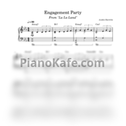 Ноты Justin Hurwitz - Engagement party (Переложение для фортепиано) - предпросмотр