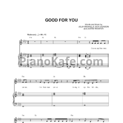 Ноты Selena Gomez ft. Asap Rocky - Good for you - предпросмотр