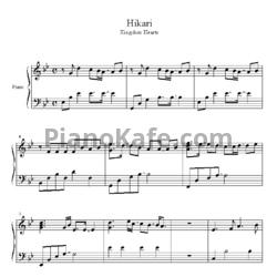 Ноты Utada Hikaru - Hikari - предпросмотр