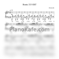 Ноты PHARAOH - Route 333 OST - предпросмотр