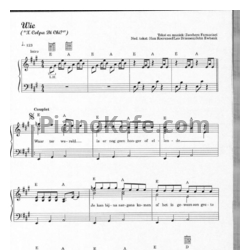 Ноты Marco Borsato - Wie - предпросмотр