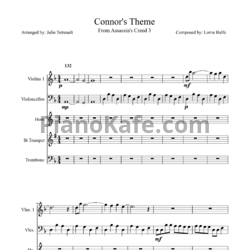 Sheets Lorne Balfe - Connor's song - preview