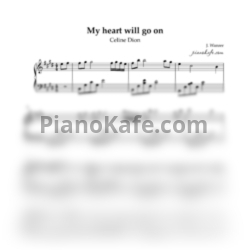 Ноты Celine Dion - My heart will go on (Piano cover) - предпросмотр