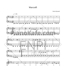 Ноты Ramin Djawadi - Warcraft - предпросмотр