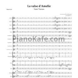 Ноты Yann Tiersen - La Valse D'Ameli (Партитура и партии) - предпросмотр