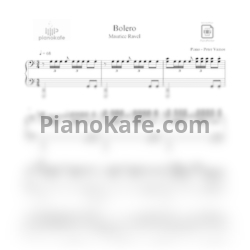 Ноты Maurice Ravel - Bolero - предпросмотр