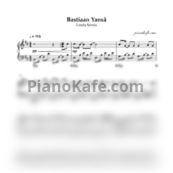 Ноты Bastiaan Yansã - Linda Sereia (Piano cover) - предпросмотр