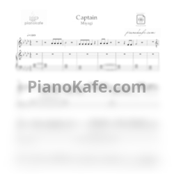 Ноты Miyagi - Captain - предпросмотр