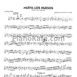 Ноты Gordon Goodwin - Mueva los huesos (Shake your bones) - предпросмотр
