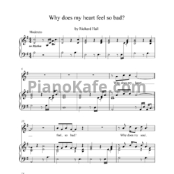 Ноты Moby - Why does my heart feel so bad - предпросмотр