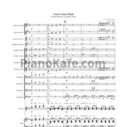 Ноты Charles Winninger & Tommy Dorsey - I love corny music (Партитура) - предпросмотр