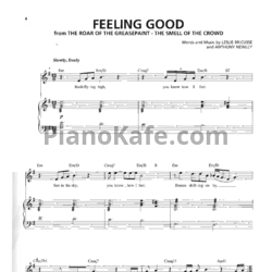 Ноты Michael Buble - Feelin Good - предпросмотр