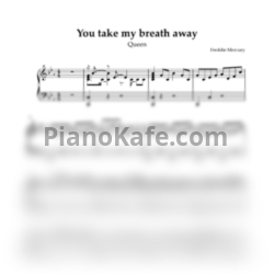 Ноты Queen - You take my breath away - предпросмотр