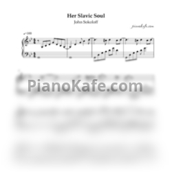 Ноты John Sokoloff - Her Slavic soul - предпросмотр
