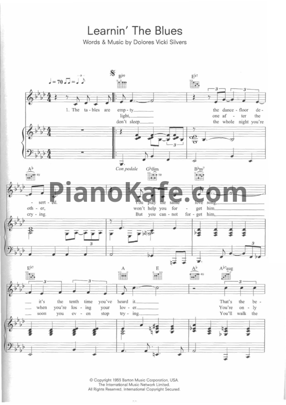 Ноты Katie Melua - Learnin' the blues