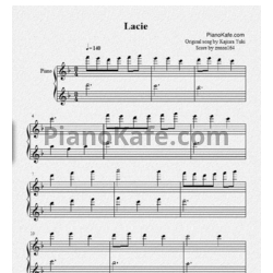 Ноты Kajiura Yuki - Lacie - предпросмотр