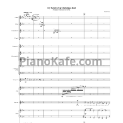 Ноты David Foster - My Grown Up Christmas List 