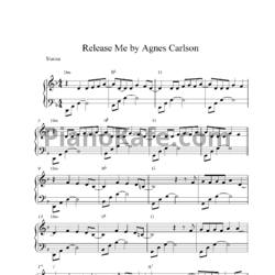 Ноты Agnes Carlsson - Release me - предпросмотр