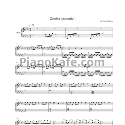Ноты The Pretty Reckless - Zombie (Acoustic) - предпросмотр