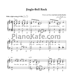 Ноты Jim Boothe - Jingle Bell rock - предпросмотр