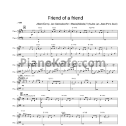 Ноты Lake Malawi - Friend of a friend (Czech Republic) - предпросмотр