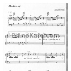Ноты Marco Borsato - Maskers Af Sheet - предпросмотр