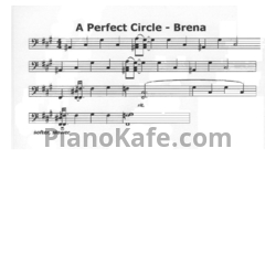 Ноты A Perfect Circle - Brena - предпросмотр