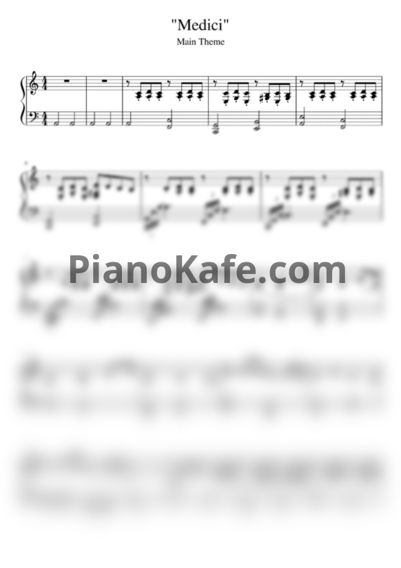 Ноты Paolo Buonvino - 