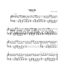 Ноты Orange Range - Asterisk - предпросмотр