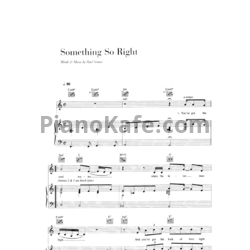 Ноты Annie Lennox - Something so right - предпросмотр