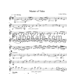 Ноты Lindsey Stirling - Master of tides - предпросмотр
