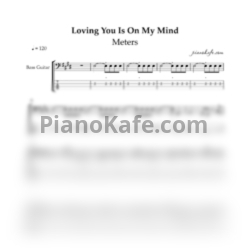 Ноты The Meters - Loving you is on my mind - предпросмотр