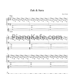 Ноты Ben Folds - Zak and Sara - предпросмотр