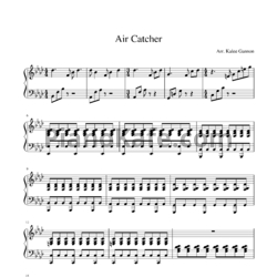 Ноты Twenty One Pilots - Air catcher - предпросмотр