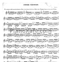 Sheets Л Абель - Упражнения для скрипки - preview